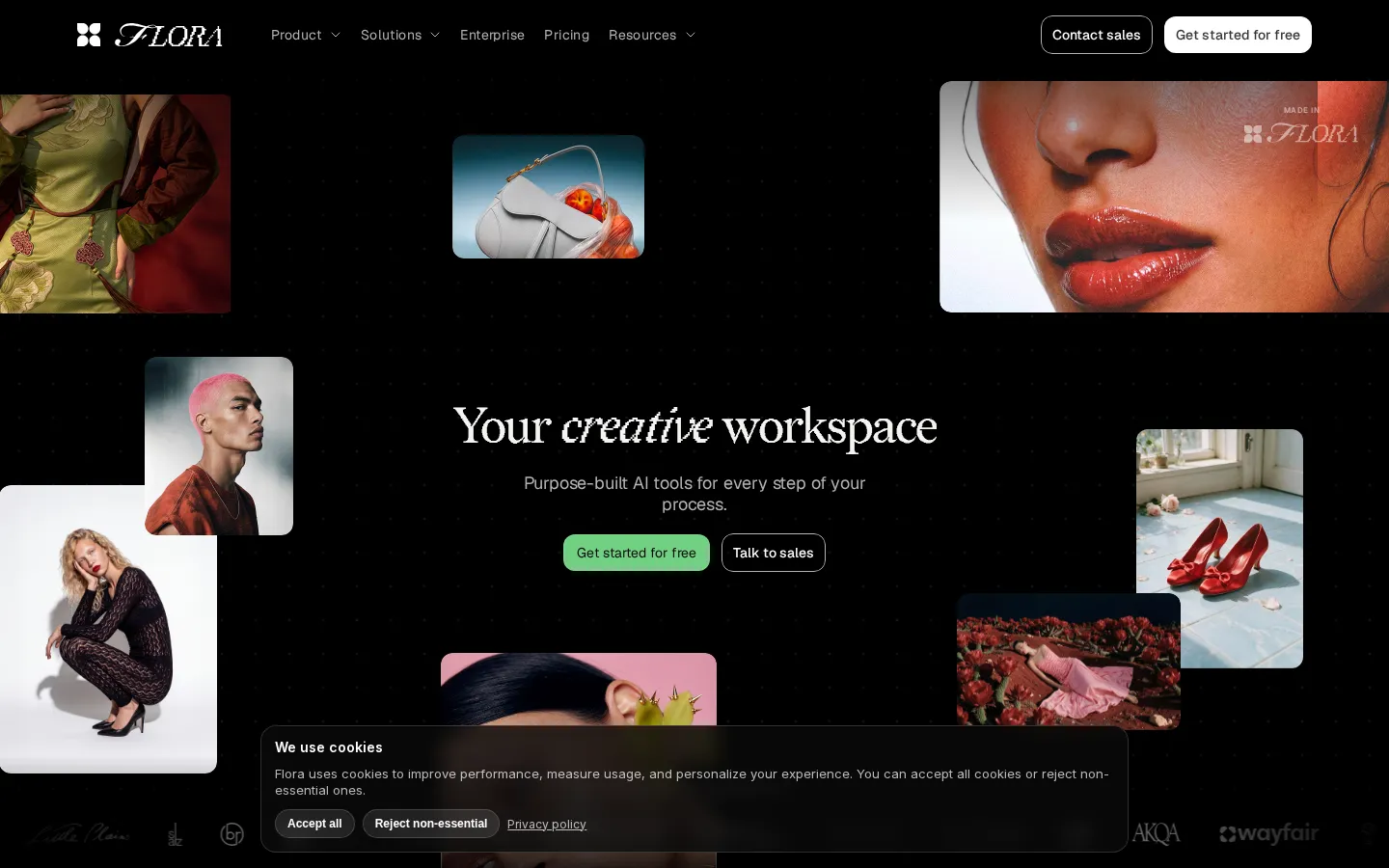 FLORA Image Generation & Editing product screenshot