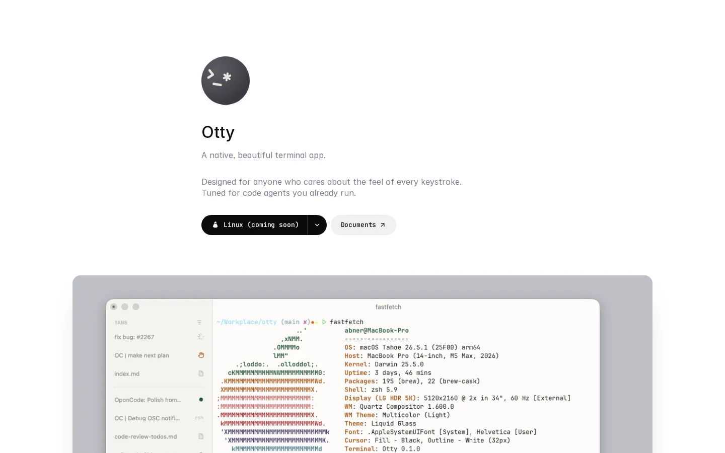 Otty AI Developer Tools product screenshot