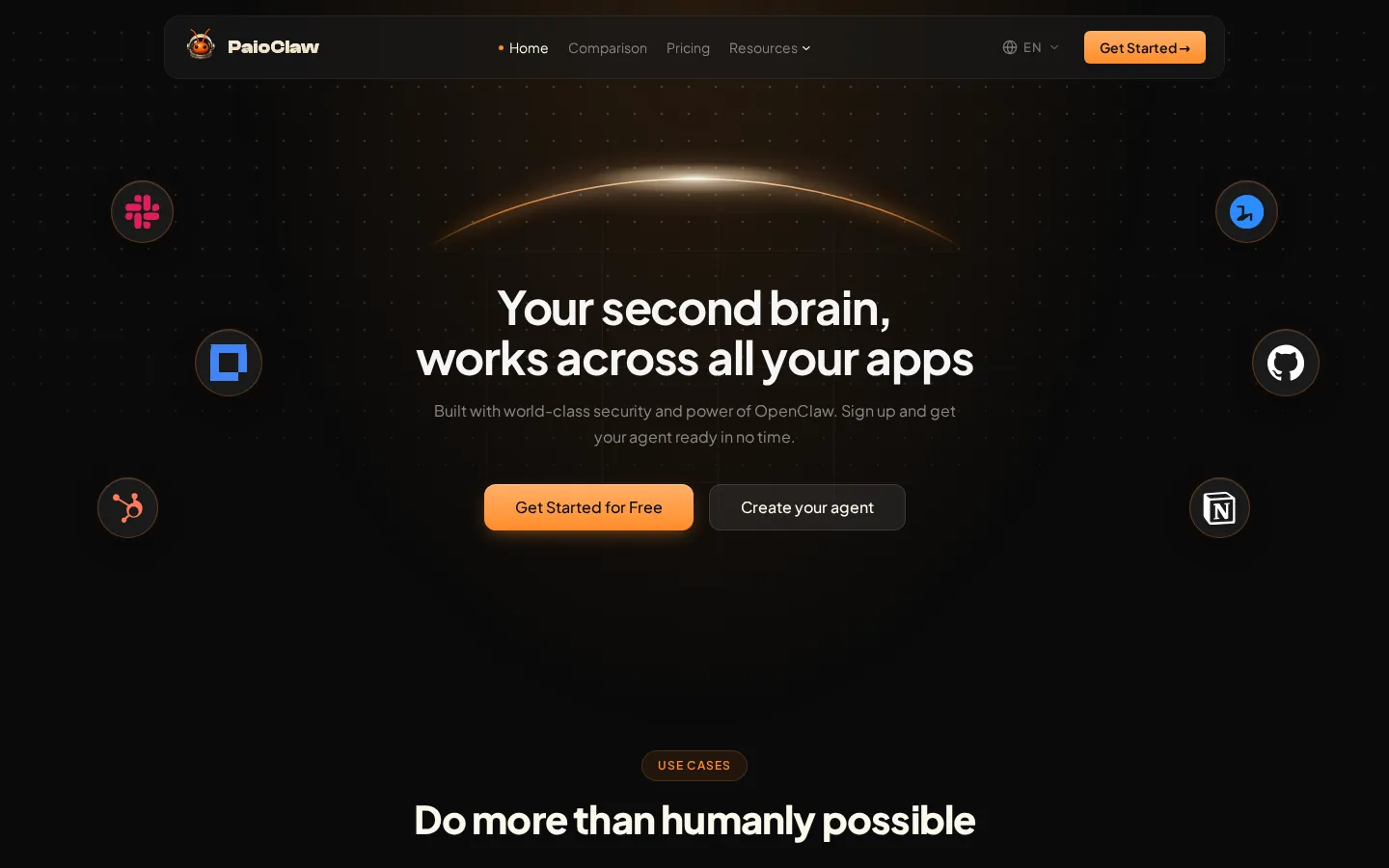 PaioClaw AI Workflow product screenshot
