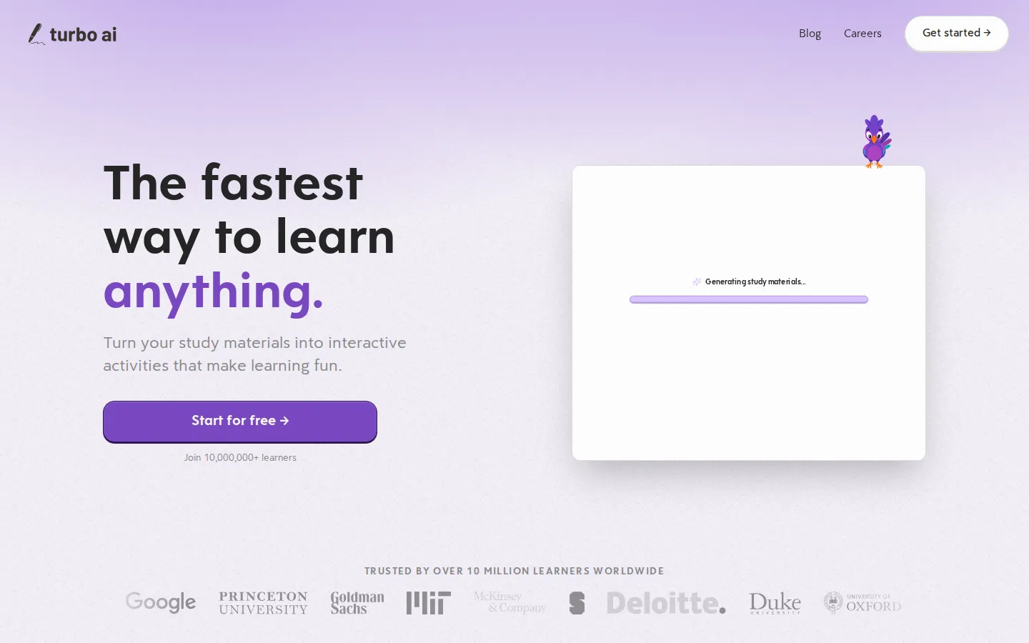 Turbo AI AI Productivity Tools product screenshot