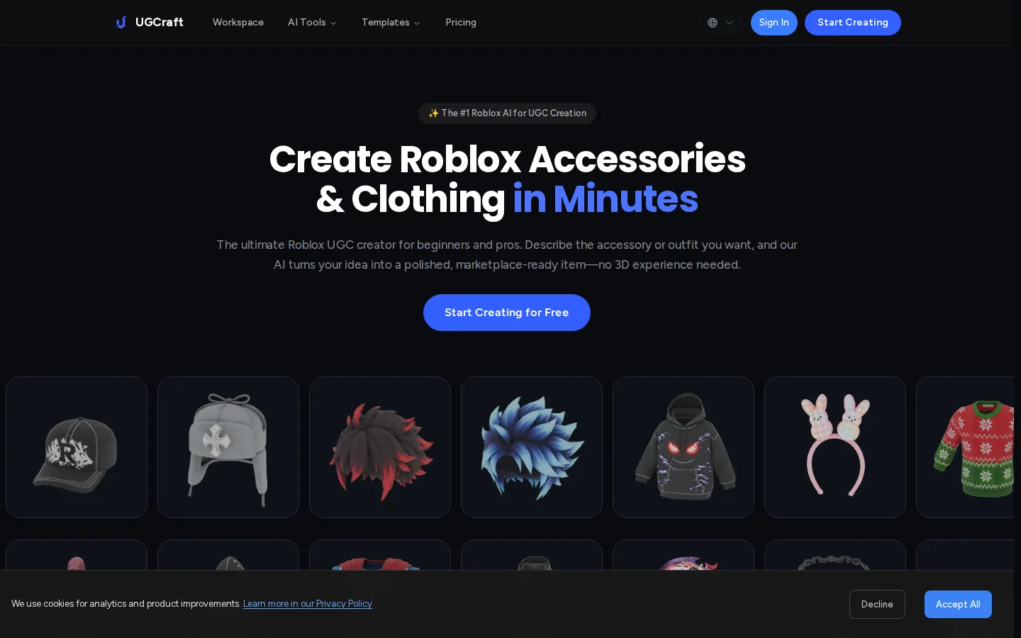 UGCraft Art & Creative Design product screenshot