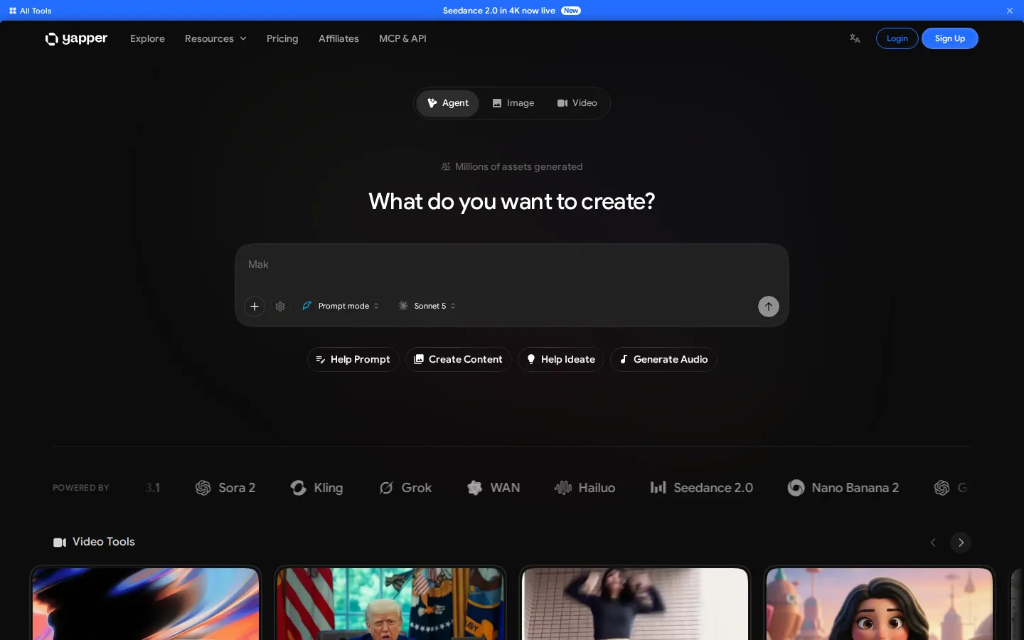 Yapper Image Generation & Editing product screenshot