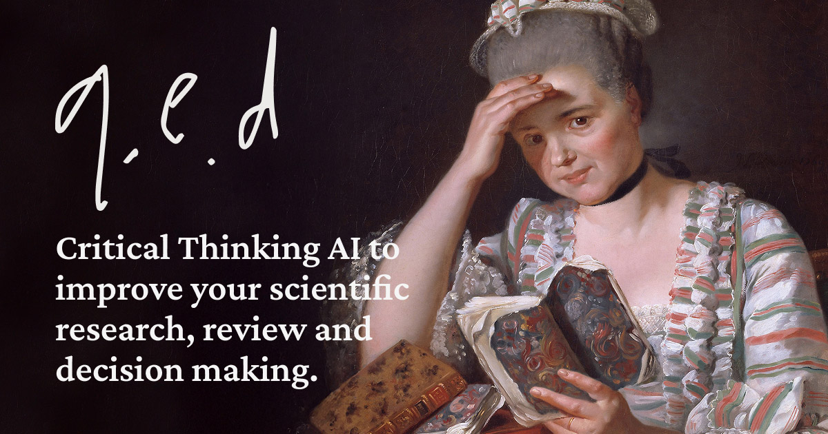 QED Science AI Productivity Tools product screenshot