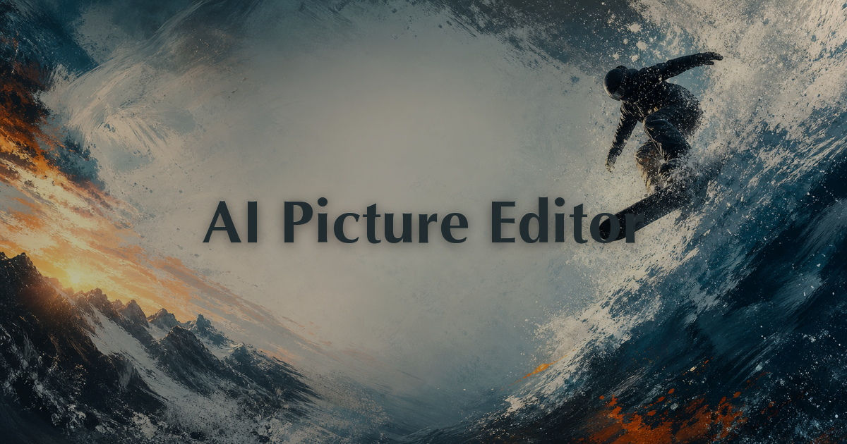 AI Picture Editor AI Photo Editor product screenshot