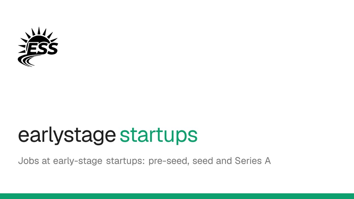 EarlyStageStartups.com AI Jobs product screenshot