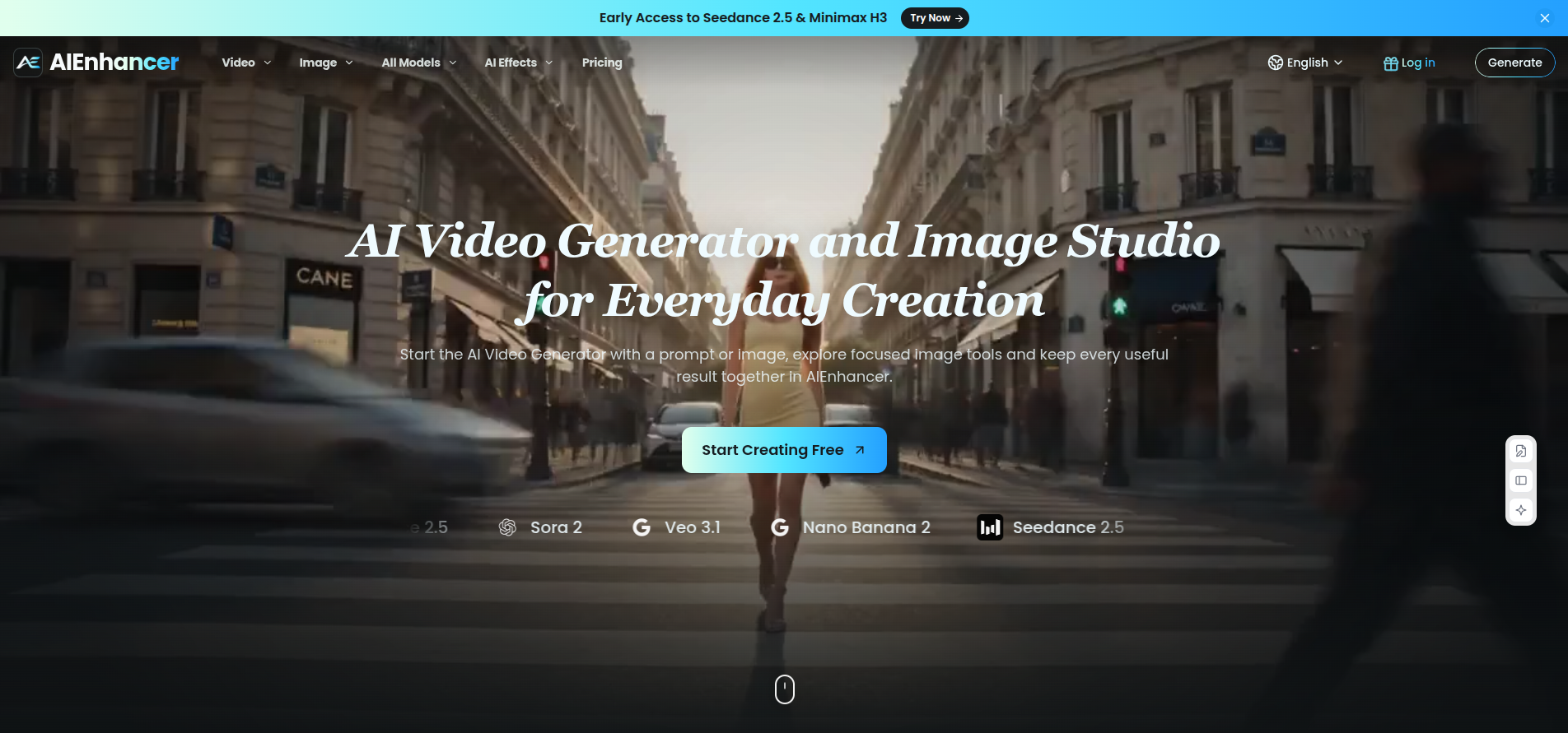 AIEnhancer AI Animated Video product screenshot
