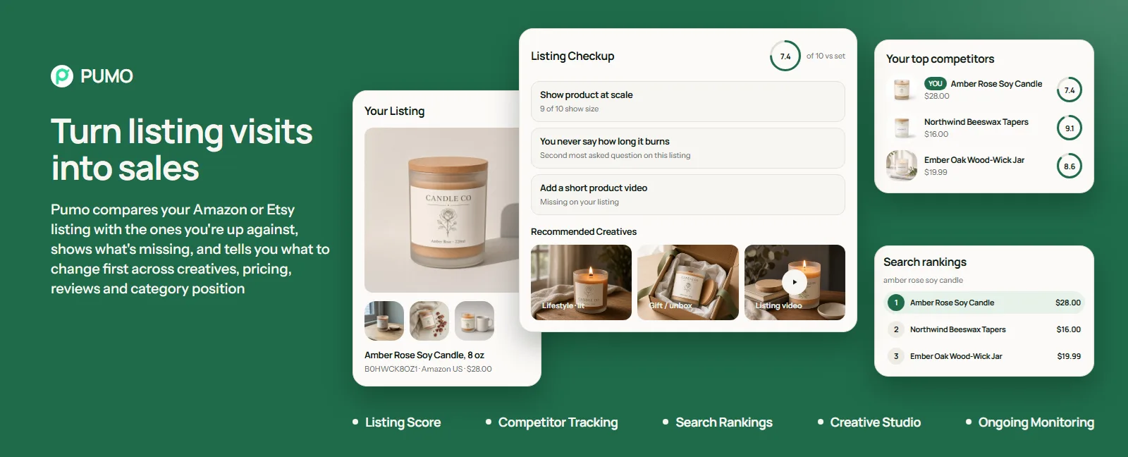 Pumo AI SEO Tools product screenshot