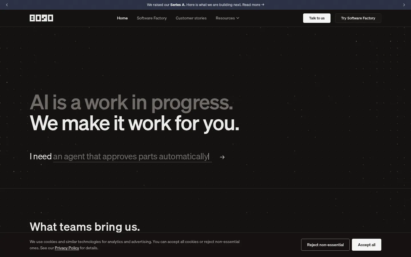 8090 AI Developer Tools product screenshot