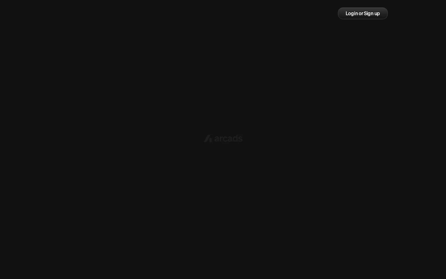 Arcads AI UGC Video Generator product interface screenshot