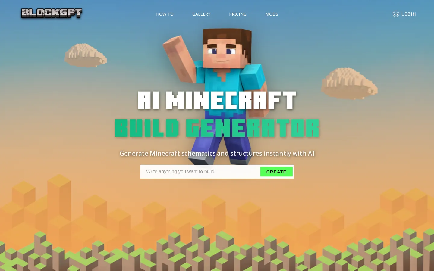 BlockGPT AI Game Generator product screenshot