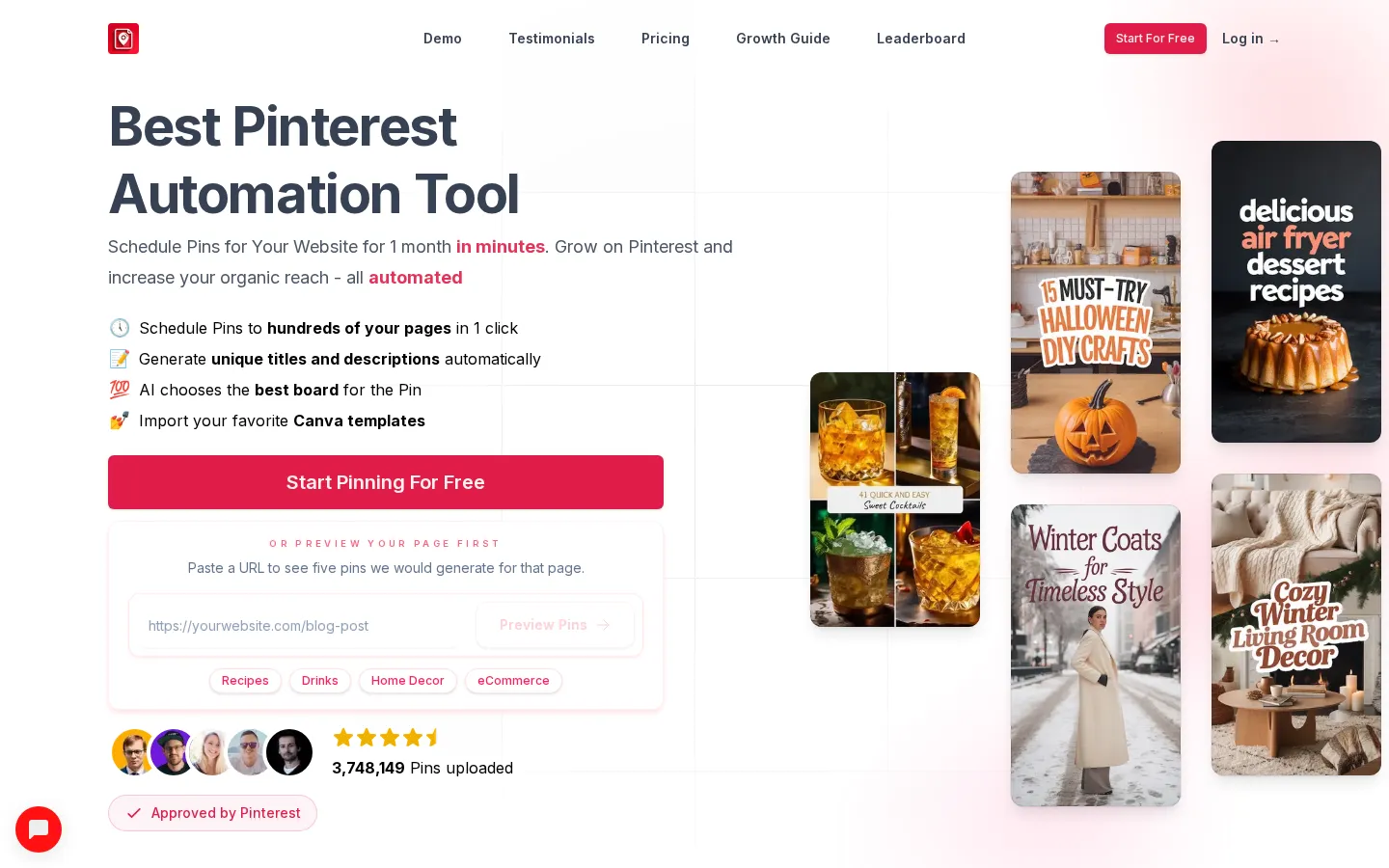 BlogToPin AI Digital Marketing product screenshot