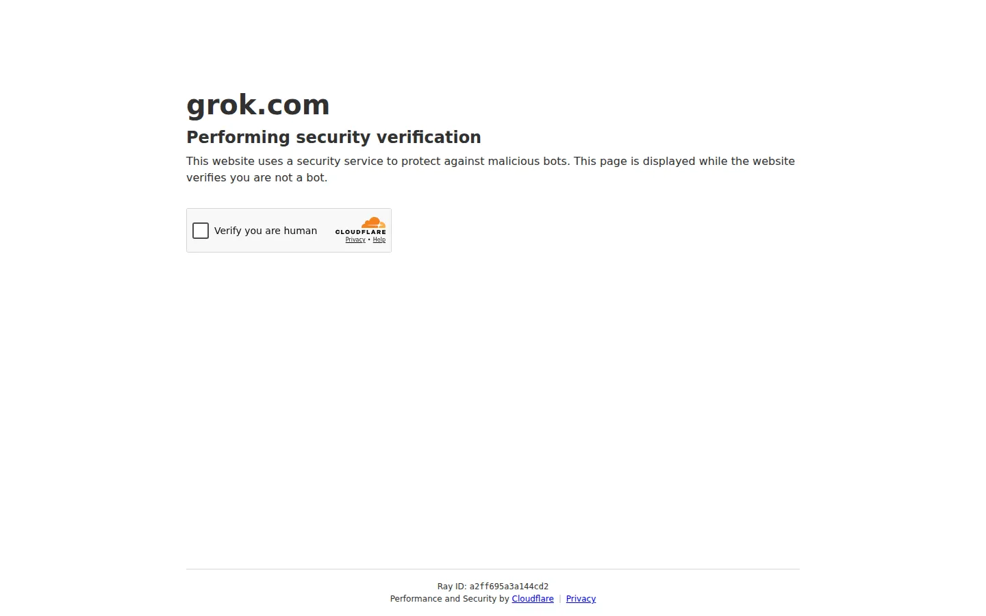 Grok AI Chatbot product interface screenshot
