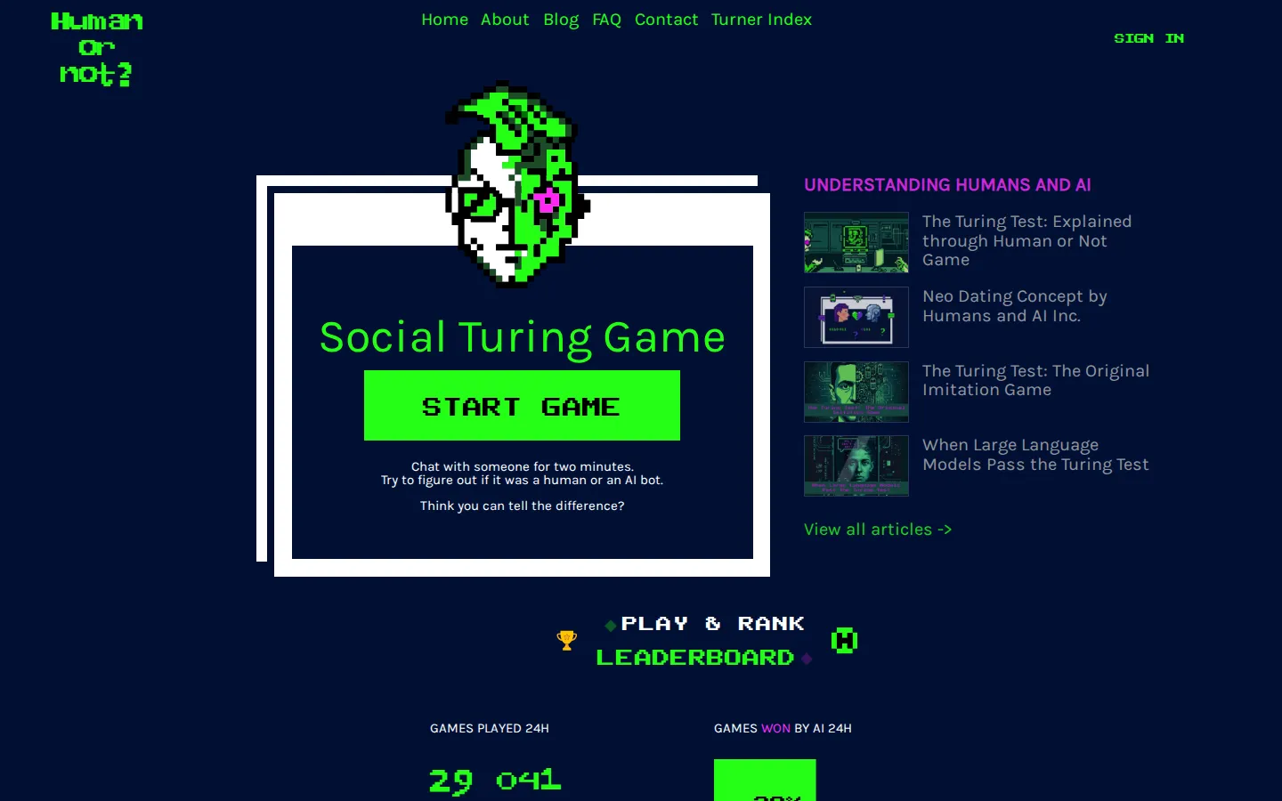 Human or Not Education & Translation product screenshot