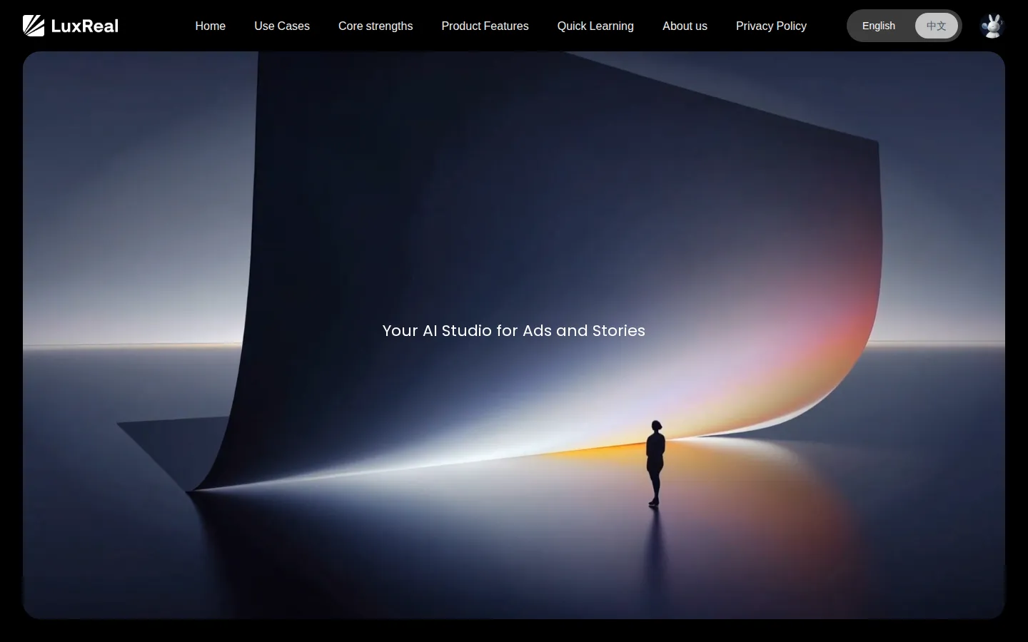 LuxReal AI Ad Creative product screenshot