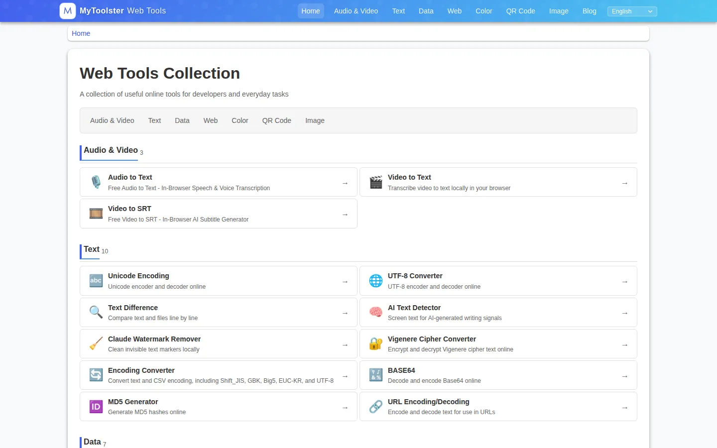 MyToolster AI Developer Tools product screenshot
