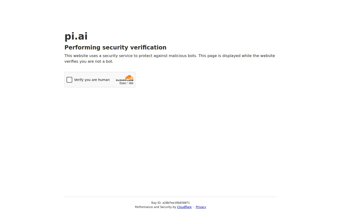Pi AI Chatbot product interface screenshot