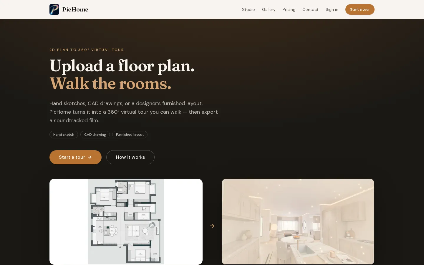PicHome AI Interior Design product screenshot