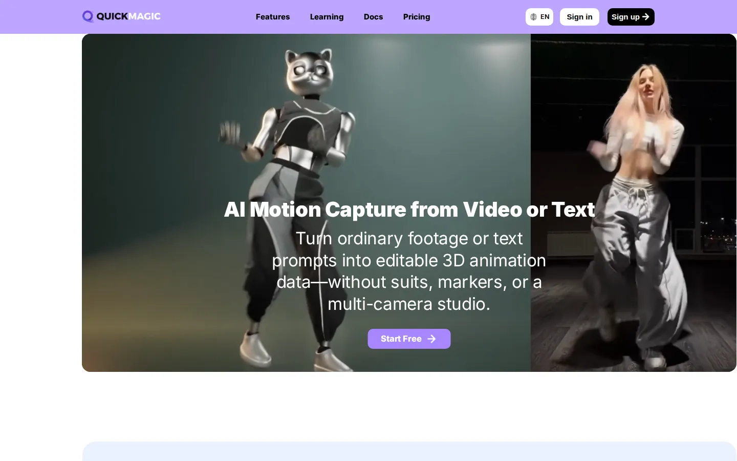QuickMagic AI 3D Model Generator product screenshot