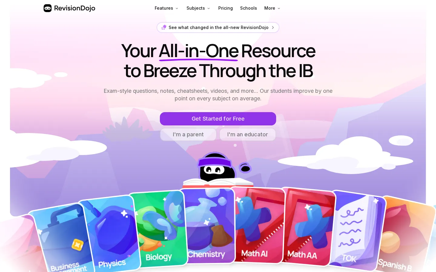 RevisionDojo Education & Translation product screenshot