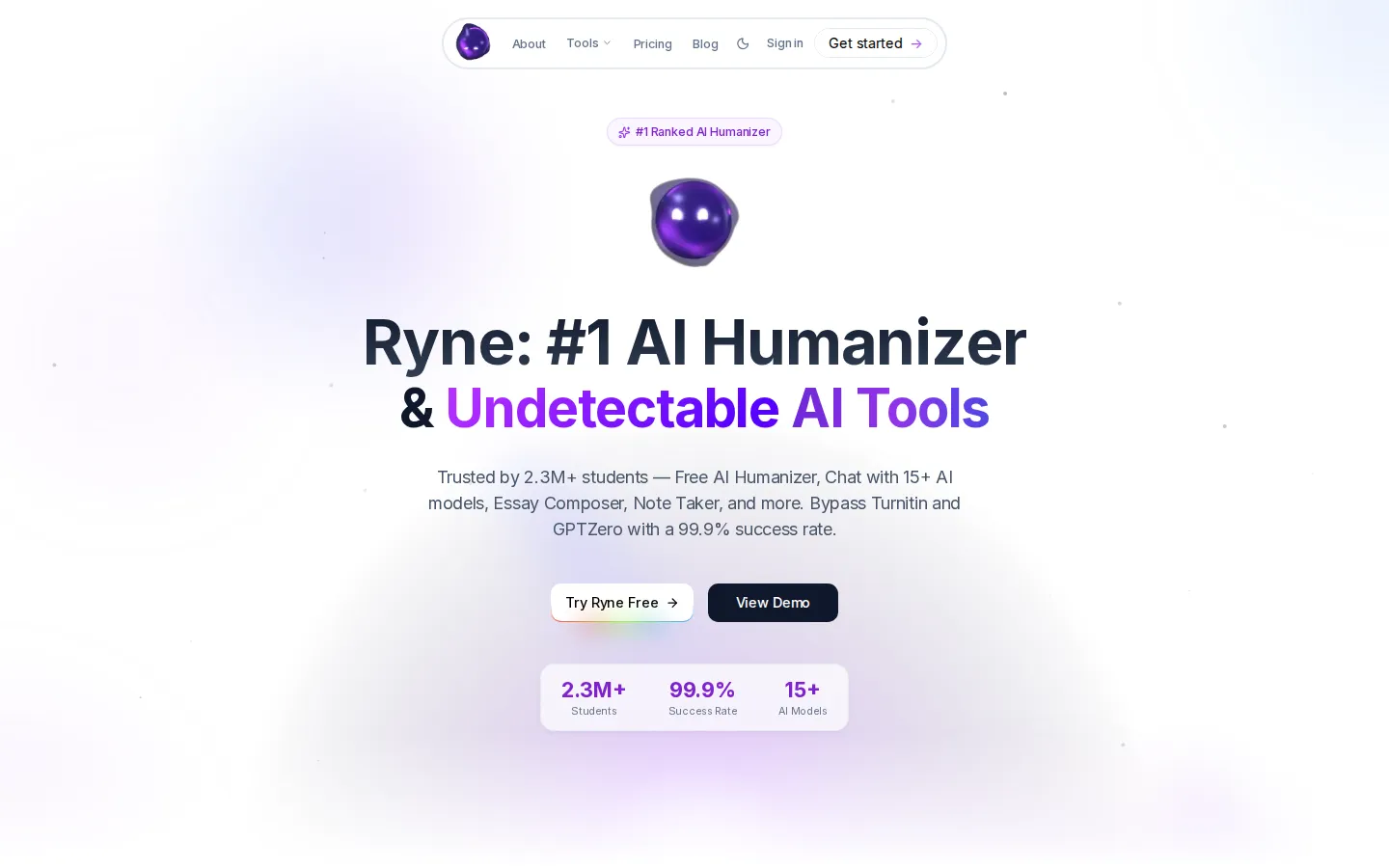 Ryne AI Education & Translation product screenshot