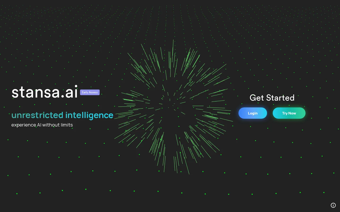 Stansa AI Chatbot product interface screenshot