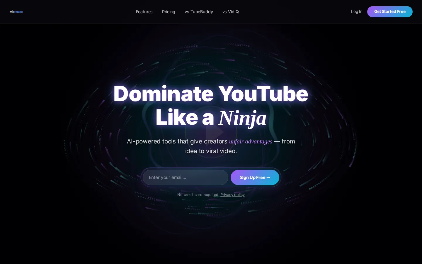 VidNinjas AI SEO Tools product screenshot