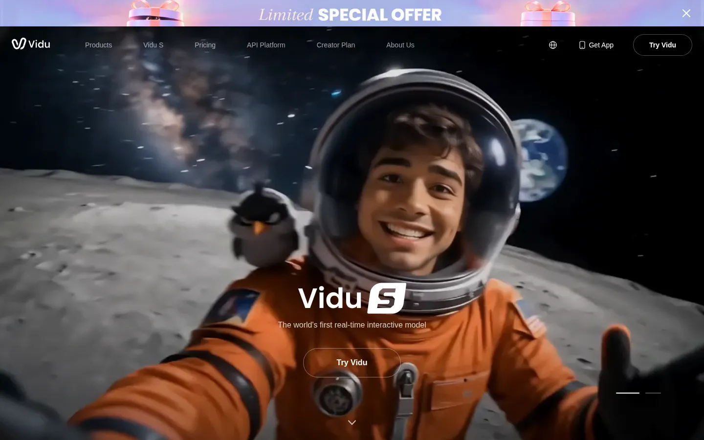 Vidu Image to Video product screenshot
